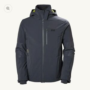 Helly Hansen Stoneham Mens Jacket 2019 Like New, Missing Hood Orig Price $425